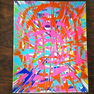 💥16x20 Canvas Spin Art